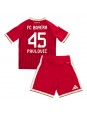 Bayern Munich Aleksandar Pavlovic #45 Hjemmedraktsett Barn 2026-27 Korte ermer (+ bukser)